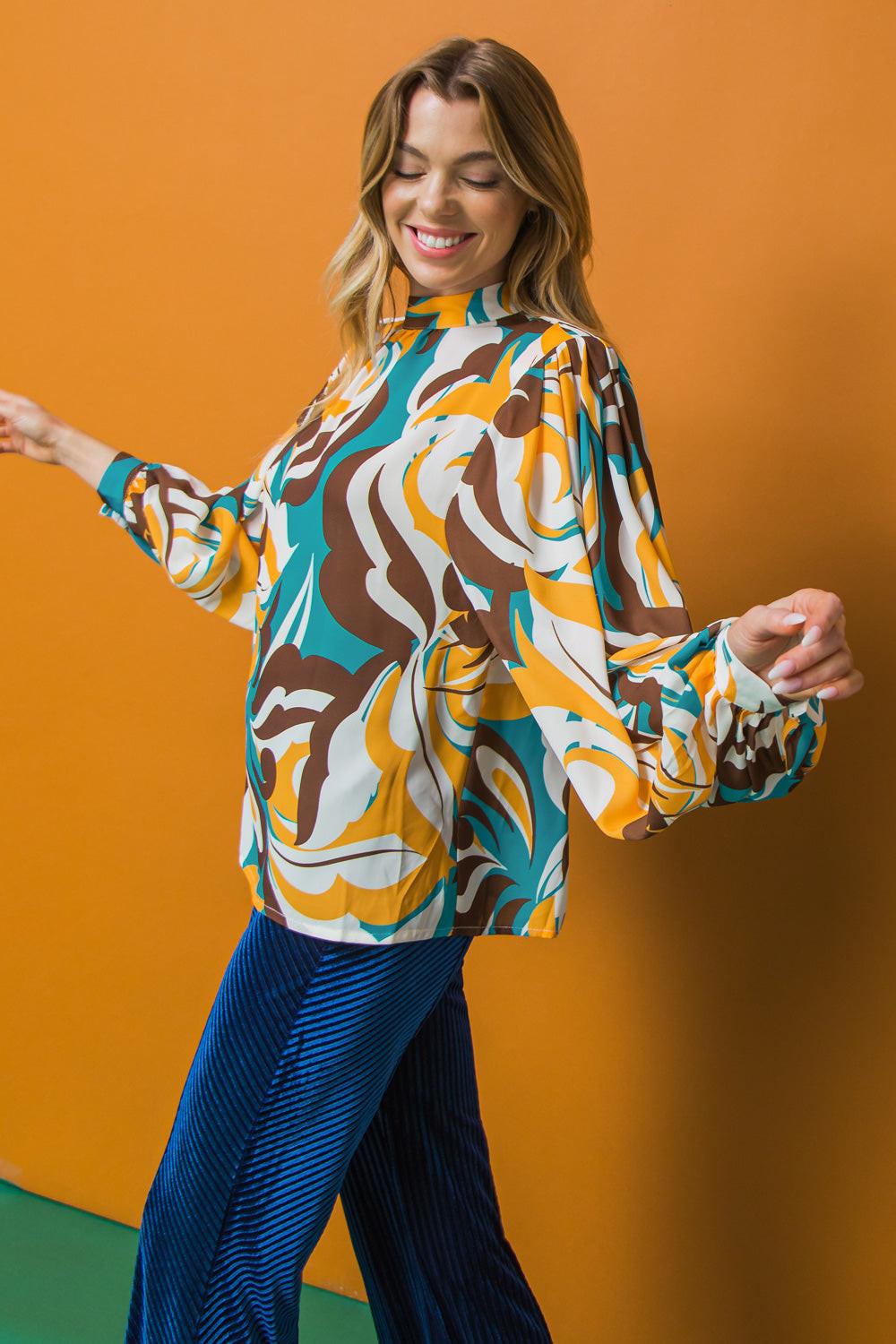 DREAM ON WOVEN TOP Flying Tomato