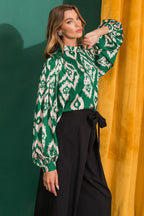 JUST WHAT YOU NEED WOVEN TOP Flying Tomato