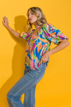 HONESTLY BREATHTAKING WOVEN TOP Flying Tomato