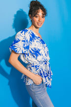 SERVING LOOKS WOVEN TOP Flying Tomato