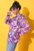SWEETEST HELLO WOVEN TOP Flying Tomato