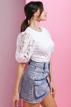 GETTING INTO THE GROOVE KNIT TOP Flying Tomato