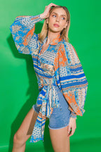 LOVELY FAME WOVEN TOP Flying Tomato