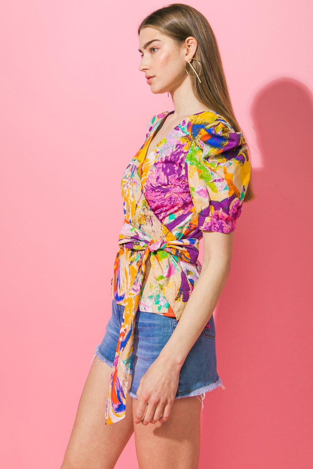 NOTHING TO LOSE POPLIN TOP Flying Tomato