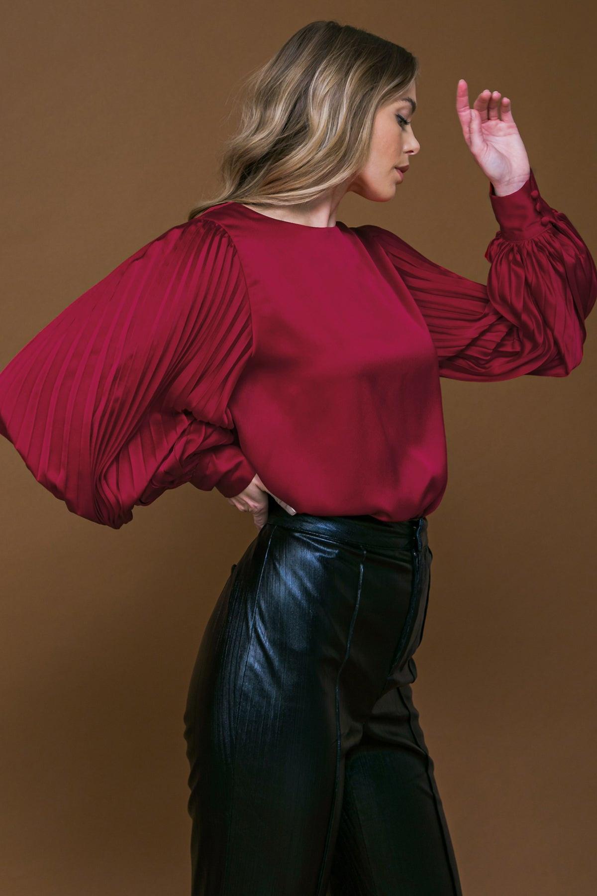 LIKE THE FIRST TIME WOVEN TOP Flying Tomato