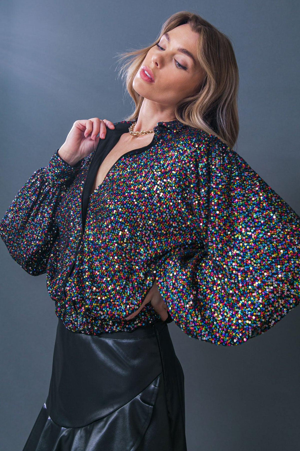 FREEDOM CALLS SEQUIN TOP Flying Tomato