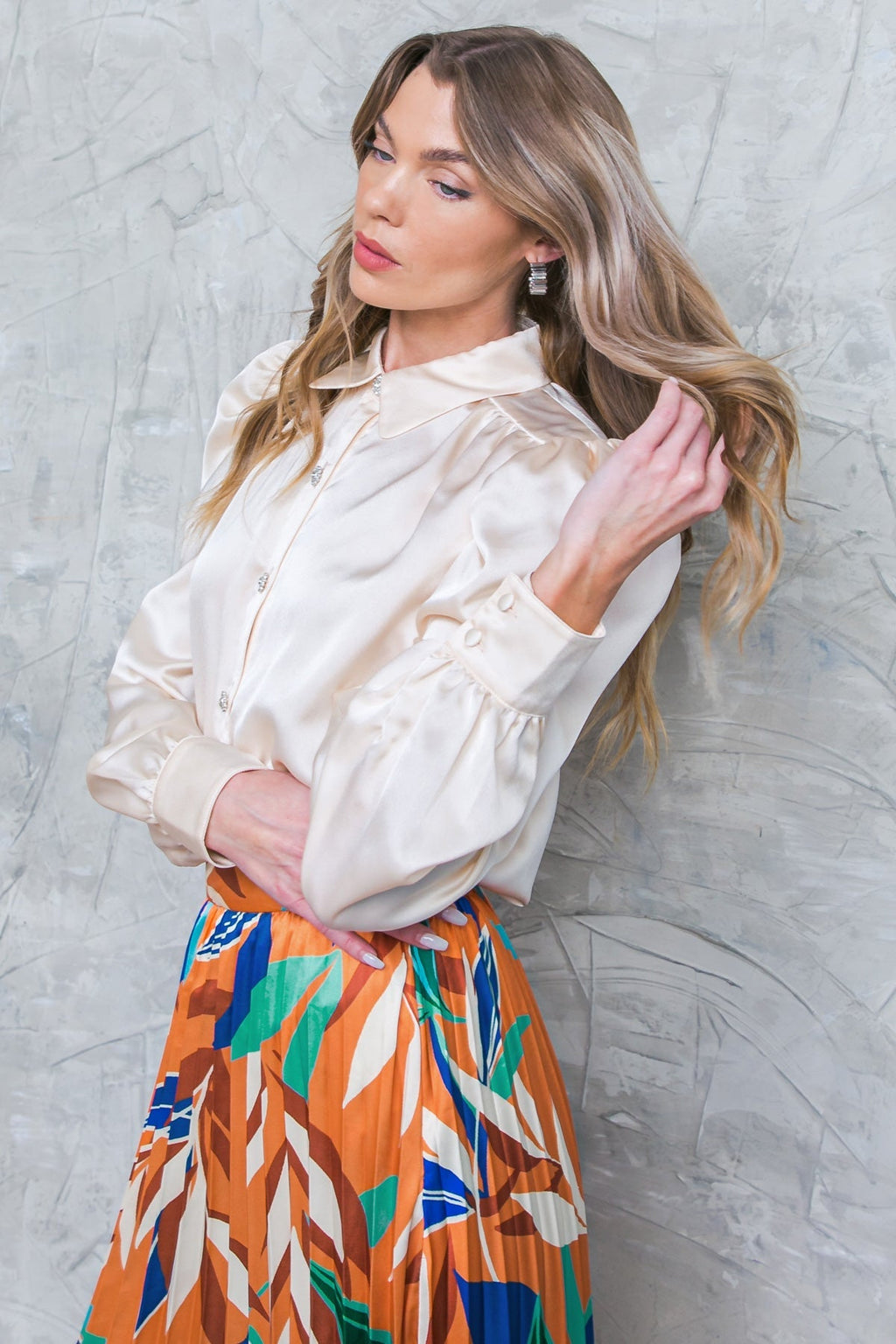 ALL MINE RUSTY WOVEN TOP Flying Tomato