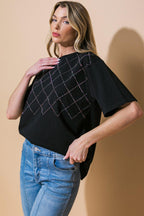 PRETTY PERCEPTION KNIT TOP Flying Tomato