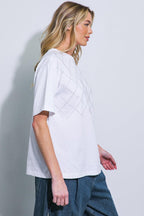 PRETTY PERCEPTION KNIT TOP Flying Tomato