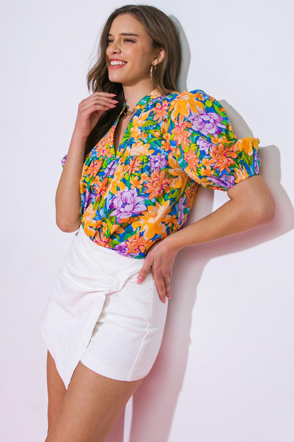GRATEFUL LIFE WOVEN TOP Flying Tomato
