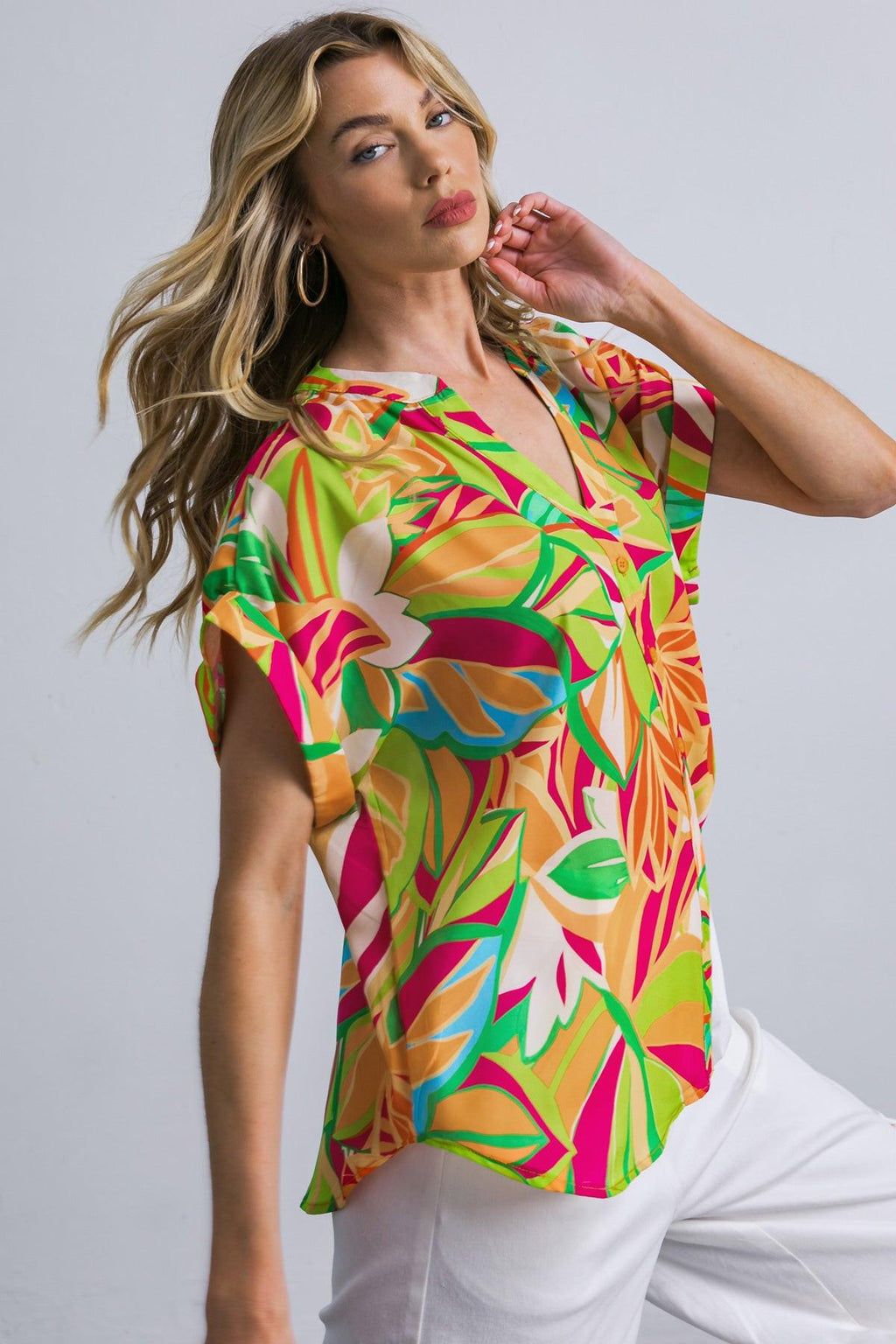 FAVORITE ICON WOVEN TOP Flying Tomato