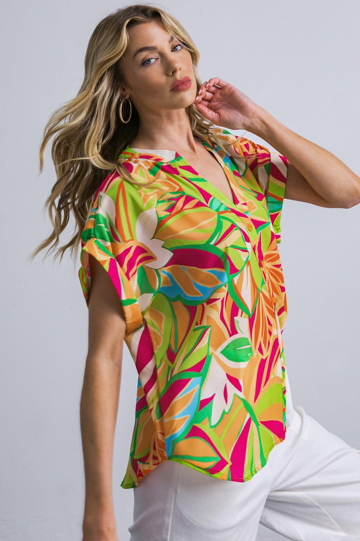 FAVORITE ICON WOVEN TOP Flying Tomato