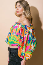 ENTERTAIN ME WOVEN TOP Flying Tomato