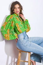 ALL OF MY LOVE WOVEN TOP Flying Tomato