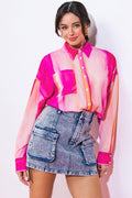 TAKE THE LEAD WOVEN TOP Flying Tomato