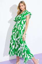 HAPPY TO BE HERE WOVEN TOP Flying Tomato