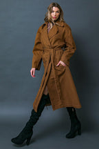 KEEPER OF MY HEART TWILL TRENCH COAT Flying Tomato