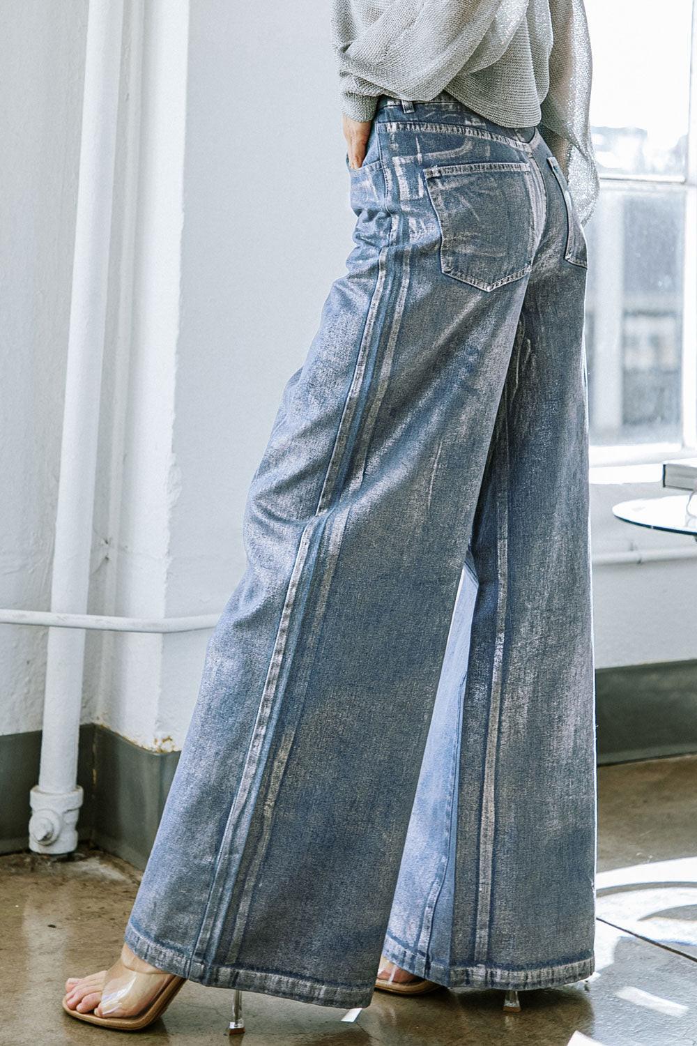 PEACE AND JOY DENIM PANTS Flying Tomato