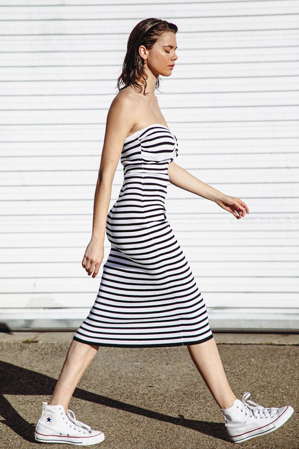SHORELINE SEASHELL MIDI DRESS Flying Tomato