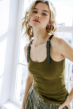HONEY KISSES LUSTROUS TANK TOP Flying Tomato