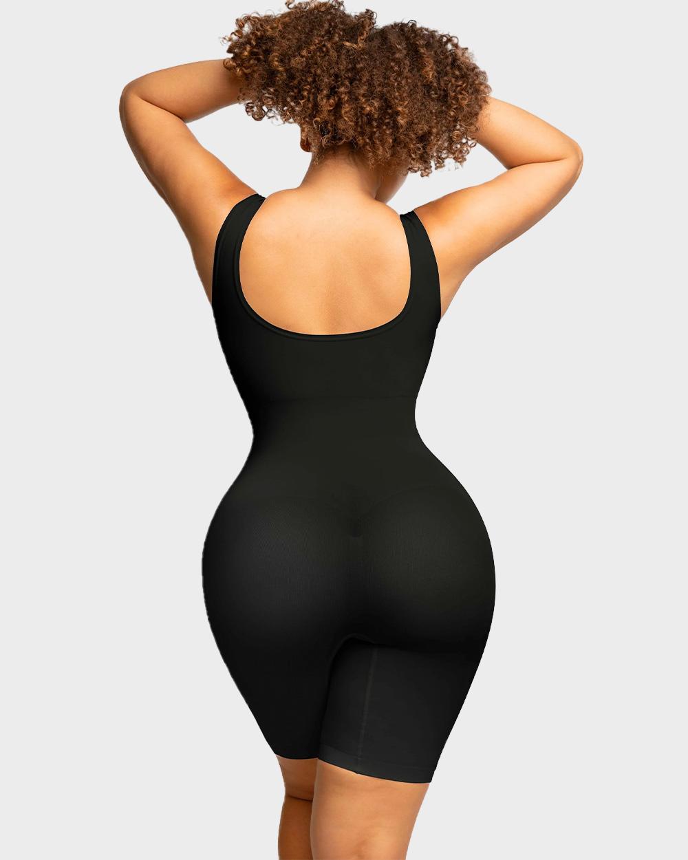 Seamless Sculpting Mid-Thigh Tummy Control Bodysuit SheCurve