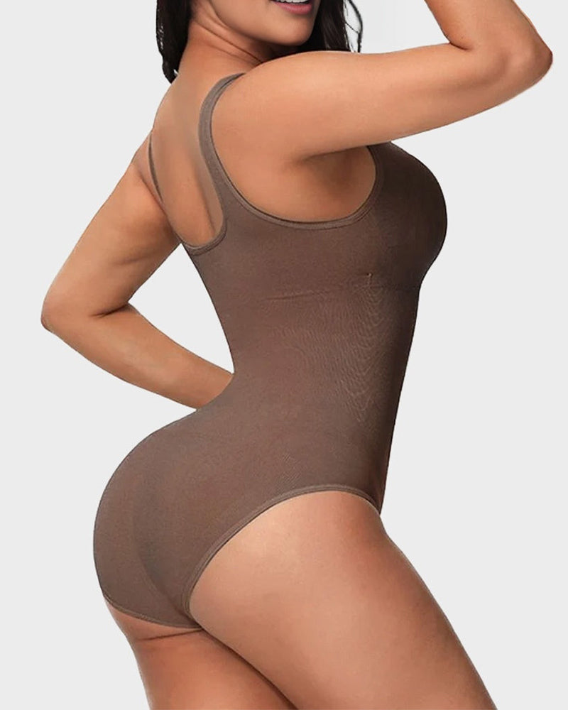 Smoothing Seamless Tank Top Bodysuit SheCurve