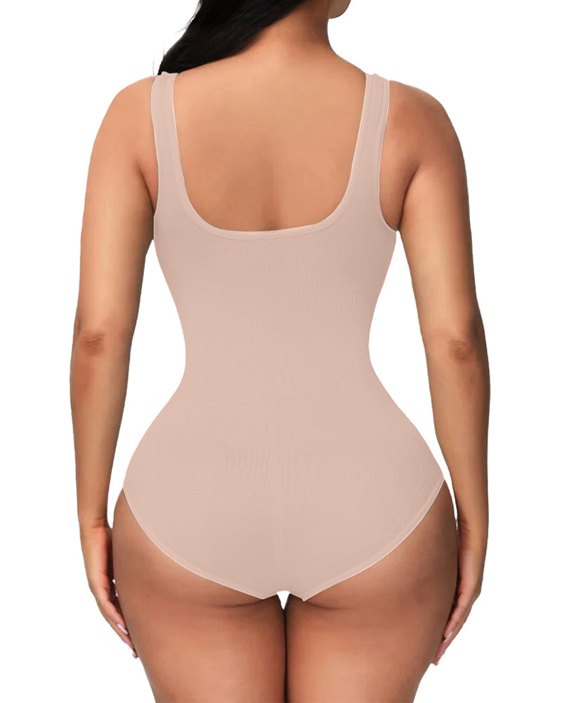 Smoothing Seamless Tank Top Bodysuit SheCurve