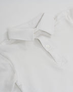 Plain White Polo Shirt Smockingbird