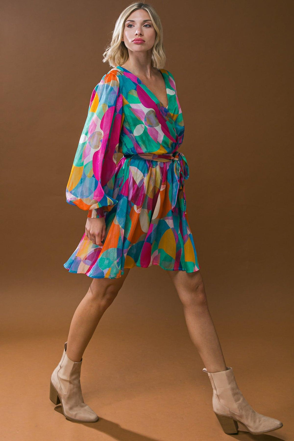 LOVE ME TONIGHT WOVEN MIDI DRESS Flying Tomato