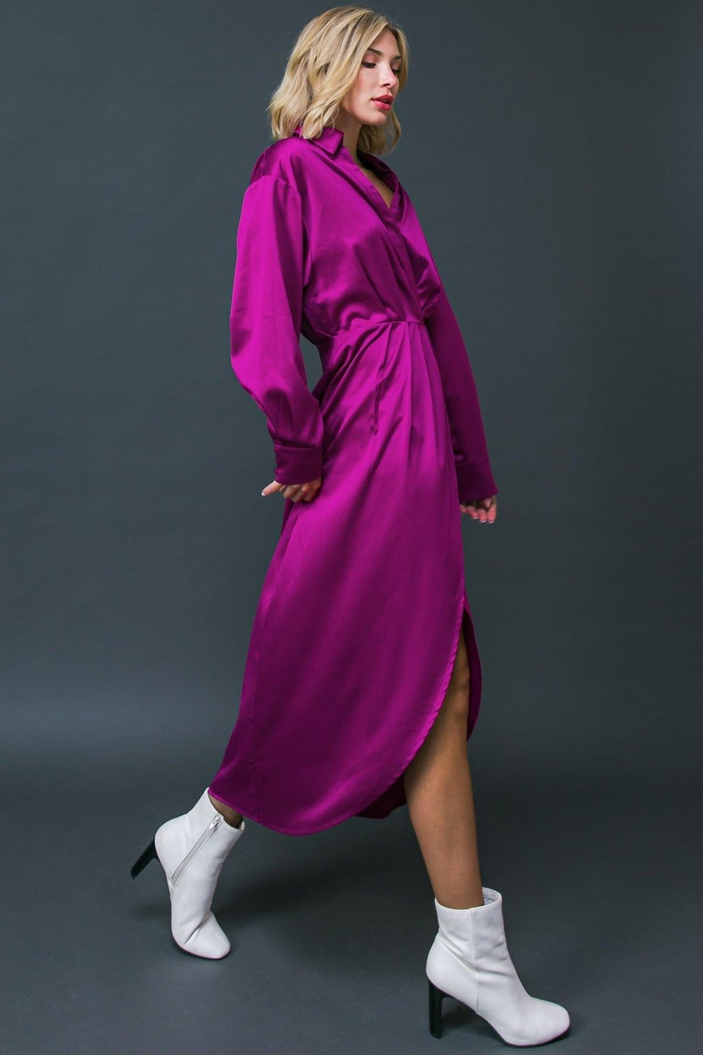TOO GOOD TO BE TRUE WOVEN MIDI DRESS Flying Tomato