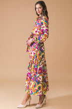 MY EYES ON YOU WOVEN MIDI DRESS Flying Tomato