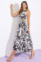 LIVE YOUR TRUTH WOVEN MIDI DRESS Flying Tomato