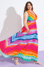 SHORE VACAYS WOVEN MAXI DRESSS Flying Tomato