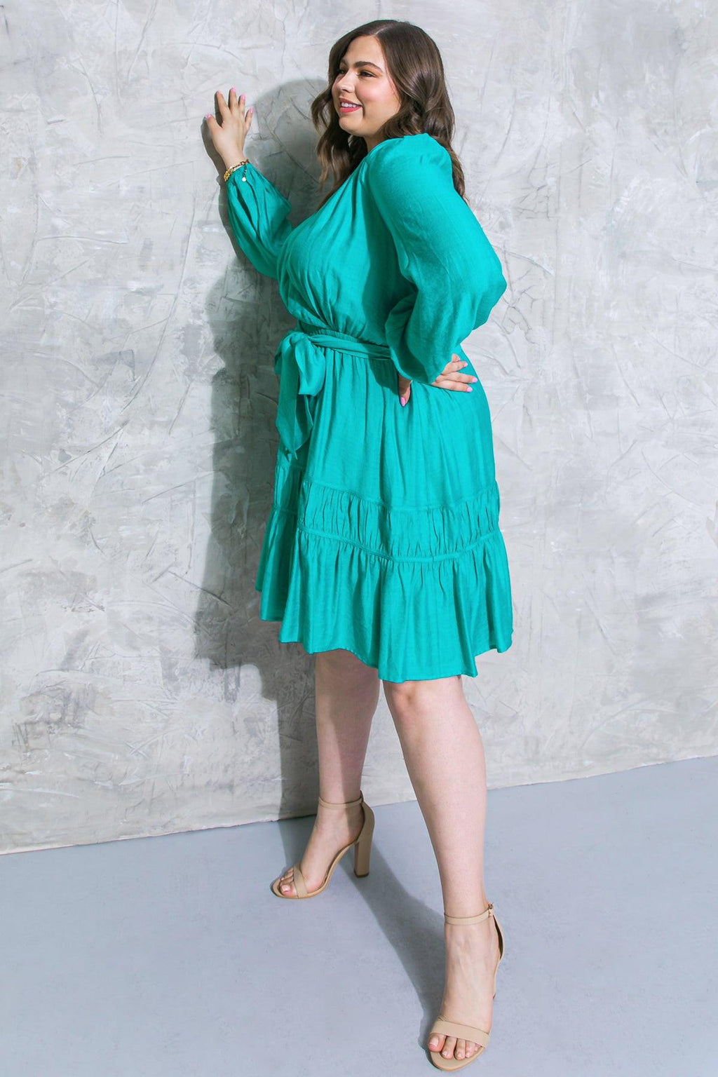 CATCH THE WIND WOVEN MINI DRESS Flying Tomato