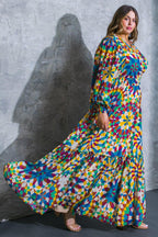 EVERYTHING I LOVE WOVEN MAXI DRESS Flying Tomato