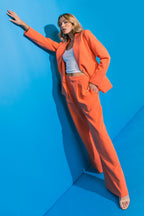 GOOD VIBES WOVEN BLAZER Flying Tomato