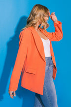 GOOD VIBES WOVEN BLAZER Flying Tomato