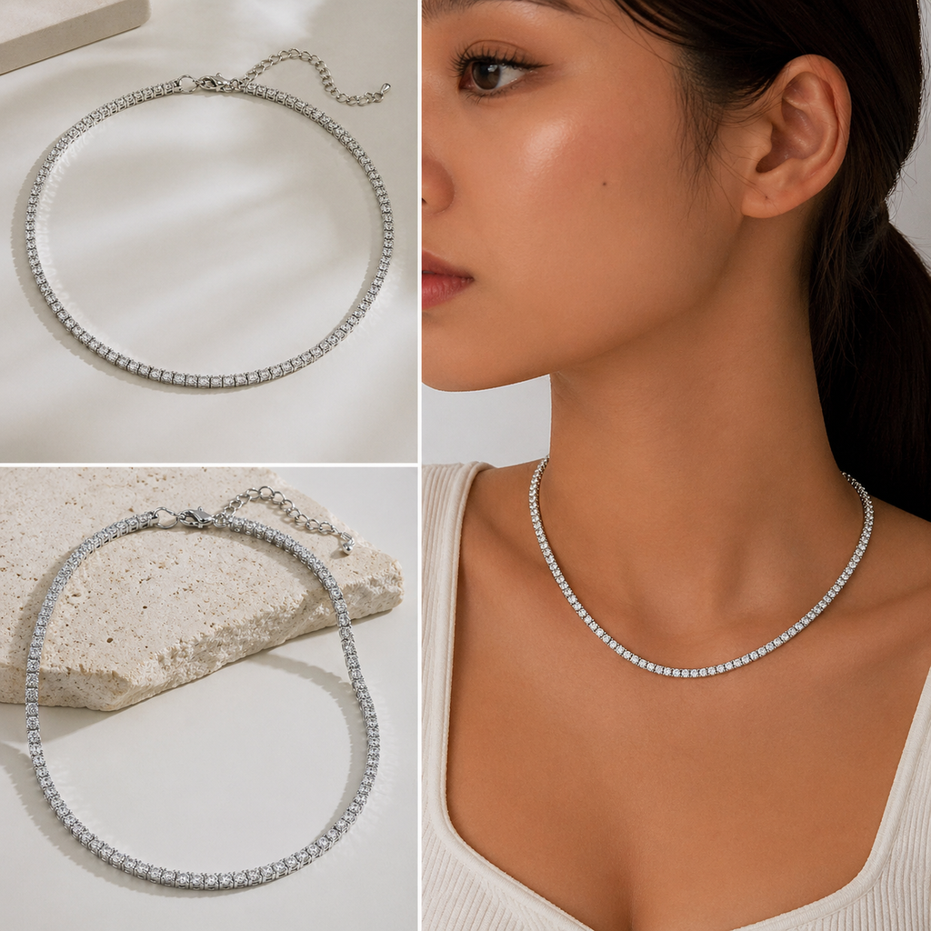 Chloe Tennis Choker