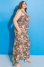 MOLINETTO FLORAL WOVEN JUMPSUIT Flying Tomato