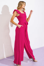 LOVEILEST STYLE WOVEN JUMPSUIT Flying Tomato
