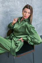 LIKE FINE ART WOVEN JUMPSUIT Flying Tomato