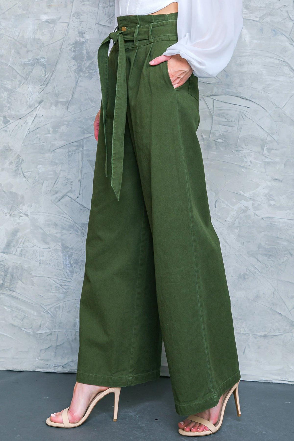 BIG MOMENT TWILL PANTS Flying Tomato