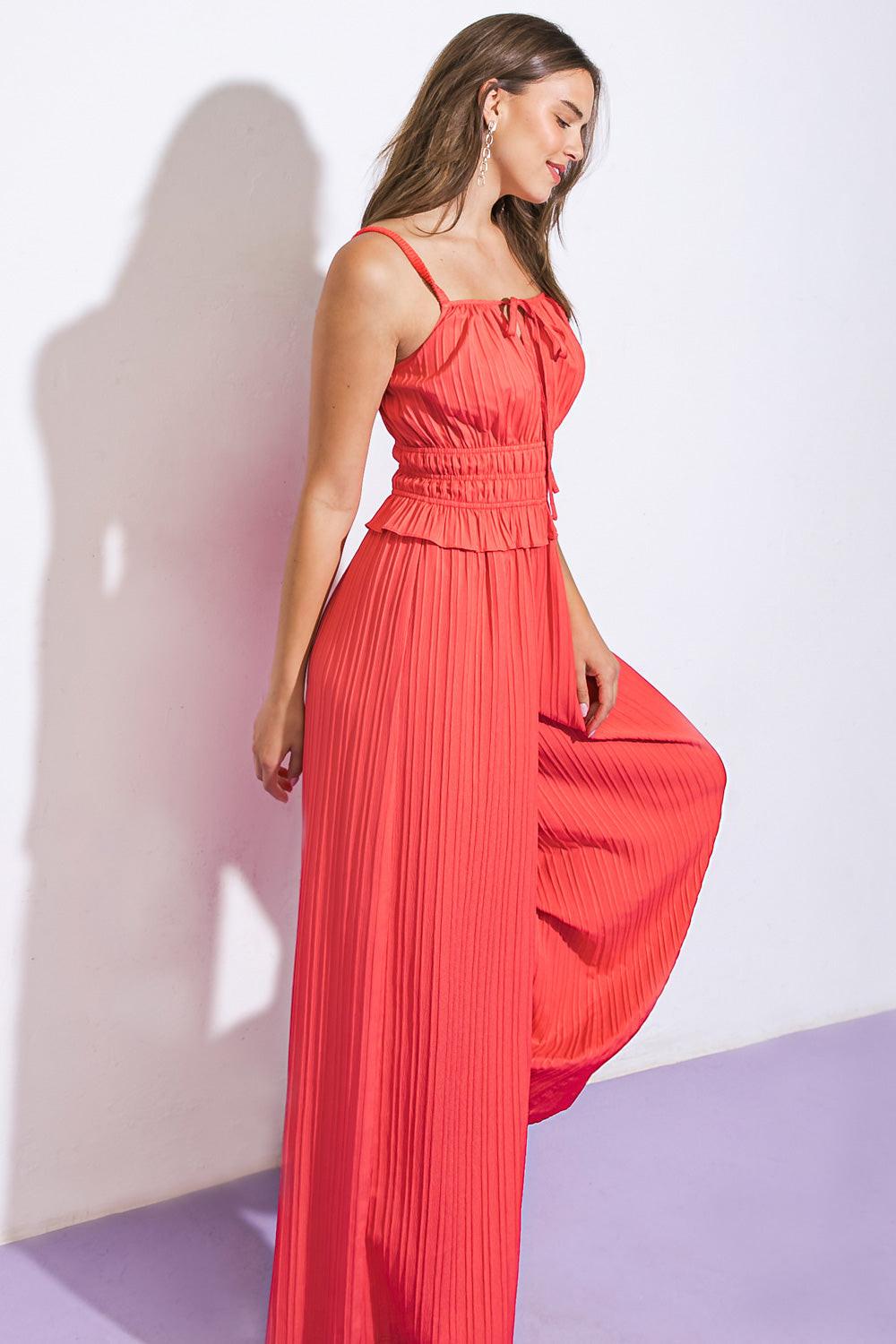 WITHIN MY HEART WOVEN JUMPSUIT Flying Tomato