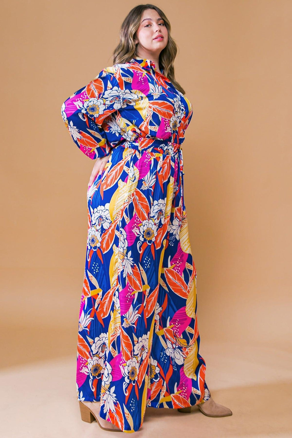 BLOOMING HOPE WOVEN JUMPSUIT Flying Tomato