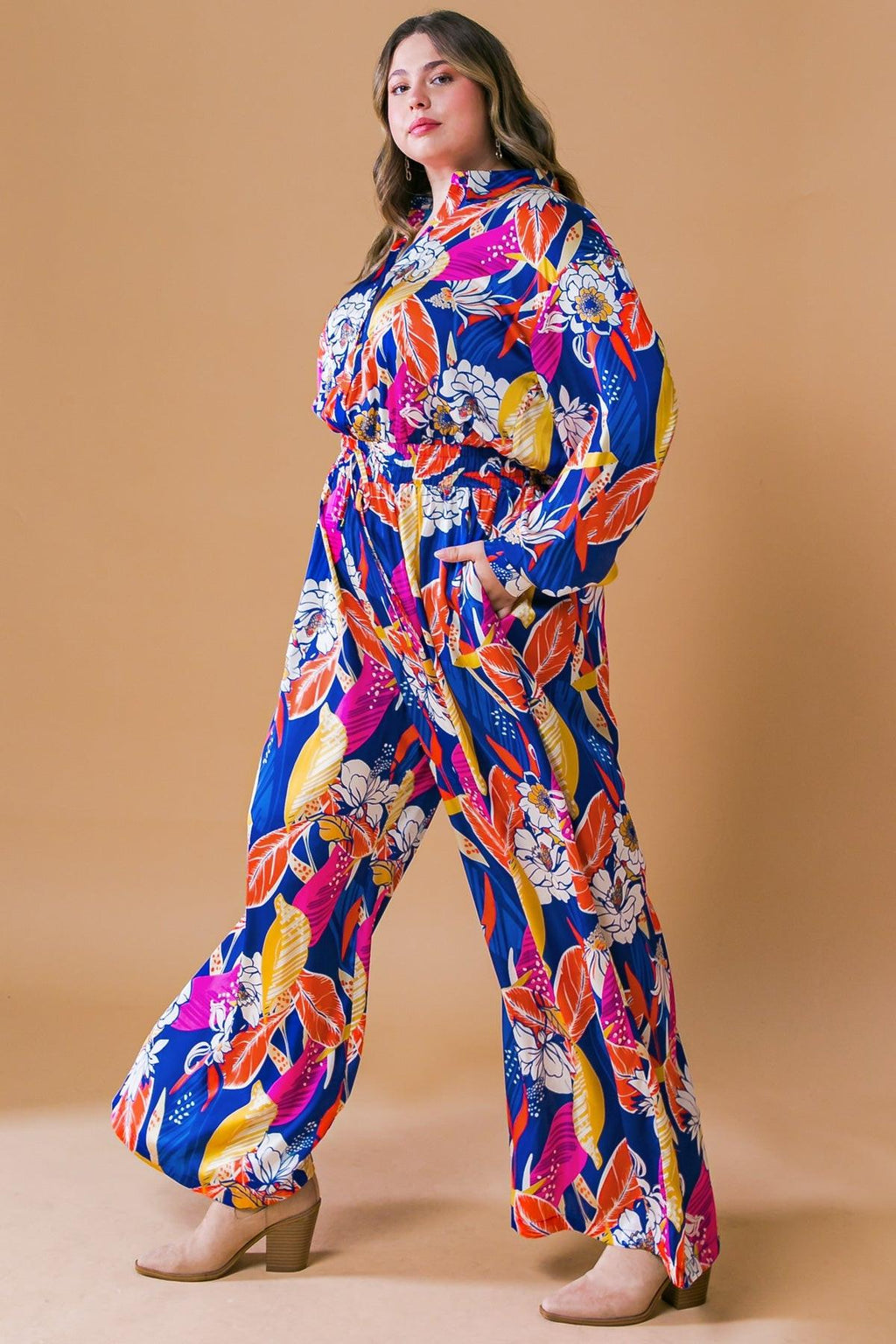 BLOOMING HOPE WOVEN JUMPSUIT Flying Tomato
