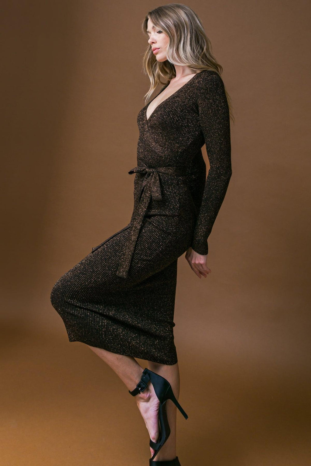FOREVER IMPRESSED SWEATER MIDI DRESS Flying Tomato