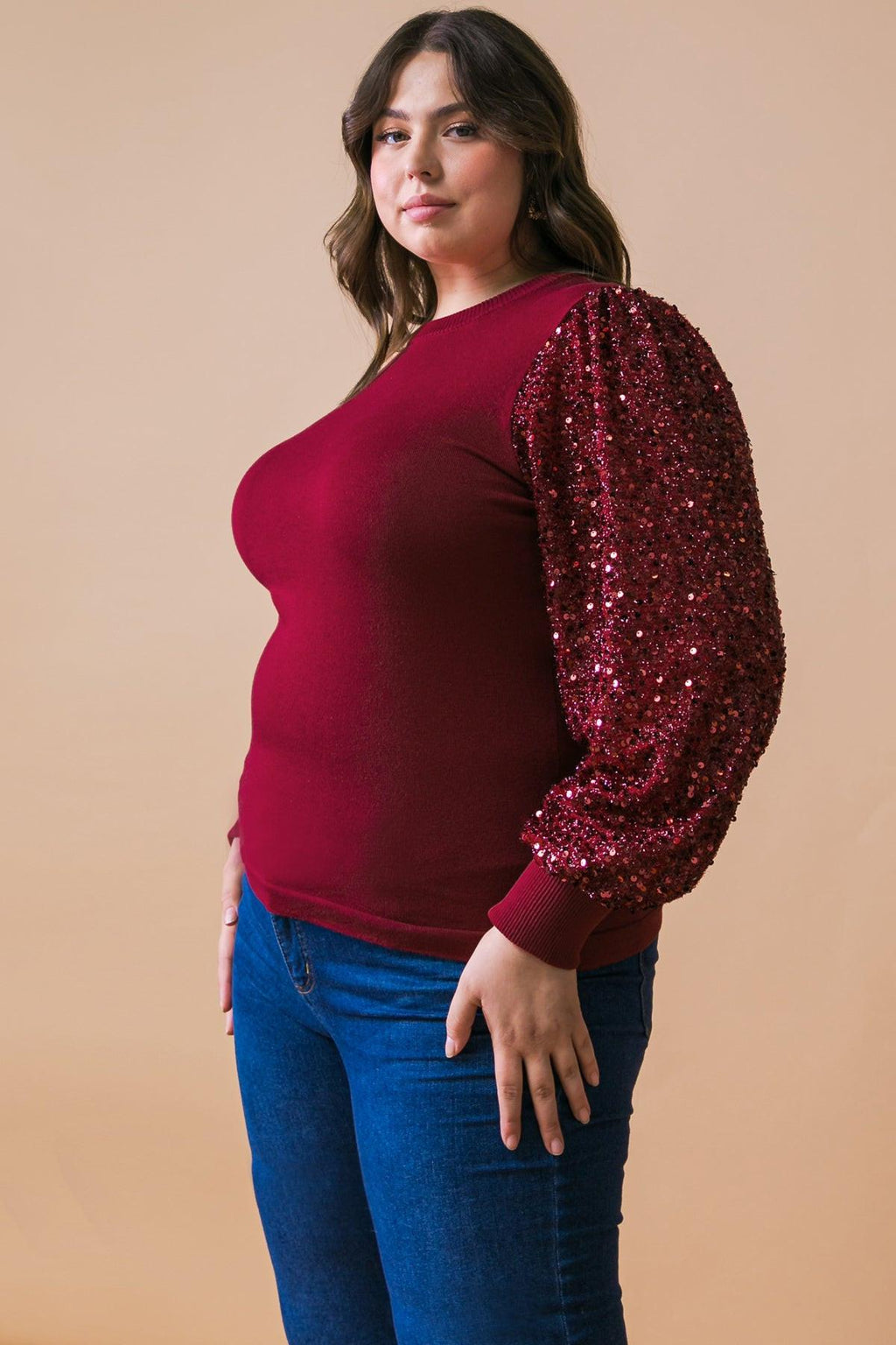 FEELING THE FUN SWEATER TOP Flying Tomato