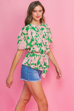 WITH YOU FOREVER WOVEN TOP Flying Tomato