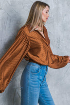 REGAL ROMANCE WOVEN TOP Flying Tomato