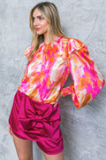 FEELING SPICE WOVEN TOP Flying Tomato